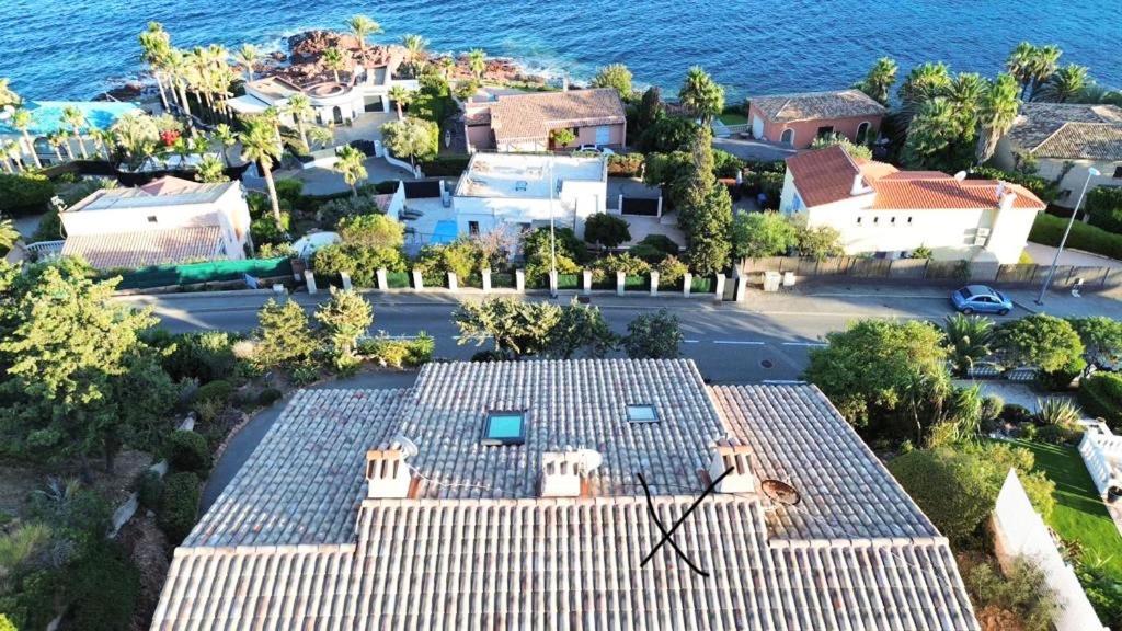 La Belle Vue-Charming Duplex Apartment With Sea View, 50 Meters From Beach And Private Parking Saint-Raphael  Ngoại thất bức ảnh